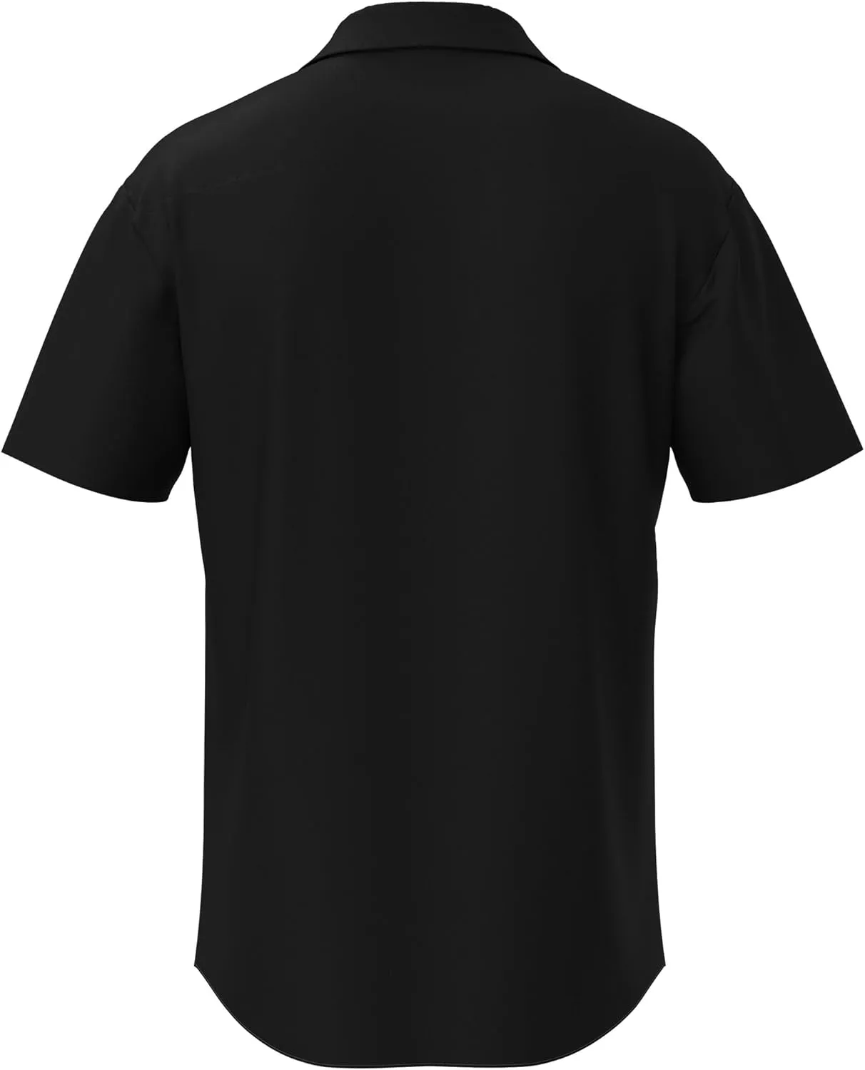 4 Pack - Mens Short Sleeve Button Down Shirts – Wrinkle Free, Muscle Fit, Stylish Casual
