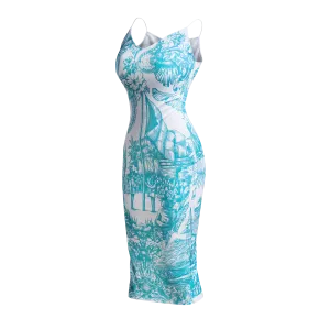 50TH INDEPENDENCE BODYCON-WHITE