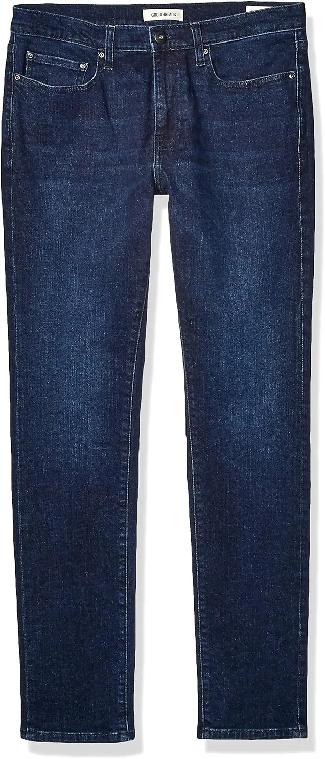 Amazon Essentials Men's Jeans, Skinny-Fit Comfort Stretch (Formerly Goodthreads)