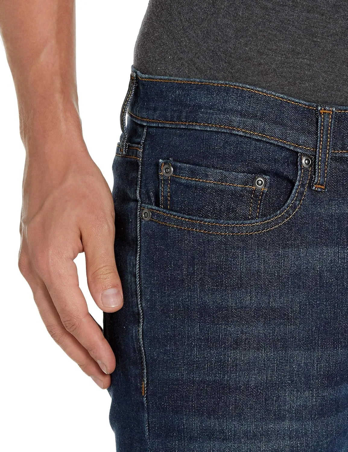 Amazon Essentials Men's Jeans, Skinny-Fit Comfort Stretch (Formerly Goodthreads)