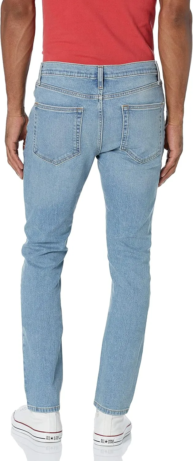 Amazon Essentials Men's Jeans, Skinny-Fit Comfort Stretch (Formerly Goodthreads)