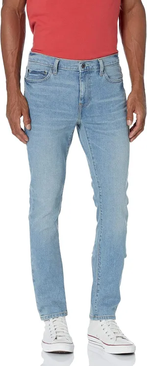 Amazon Essentials Men's Jeans, Skinny-Fit Comfort Stretch (Formerly Goodthreads)