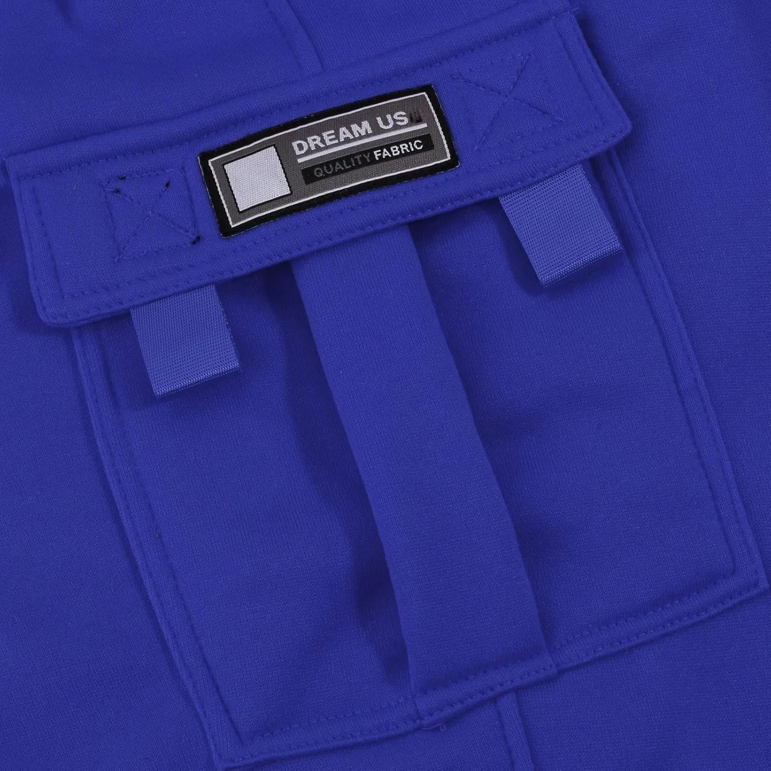Baggy Sweatpants for Men with Relaxed Fit Drawstring Waist Cargo Pants Casual Adjustable Hem Joggers with Pockets