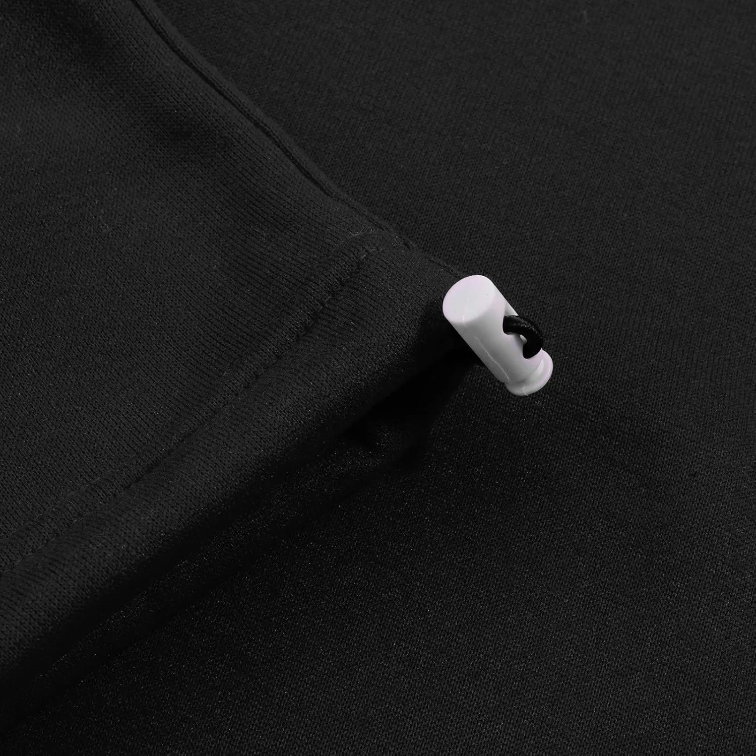 Baggy Sweatpants for Men with Relaxed Fit Drawstring Waist Cargo Pants Casual Adjustable Hem Joggers with Pockets