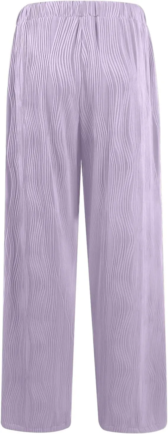 Baggy Sweatpants for Women Jogger Pant High Waisted Drawstring Waist Wide Leg Lounge Joggers Bottoms Sweat Pants