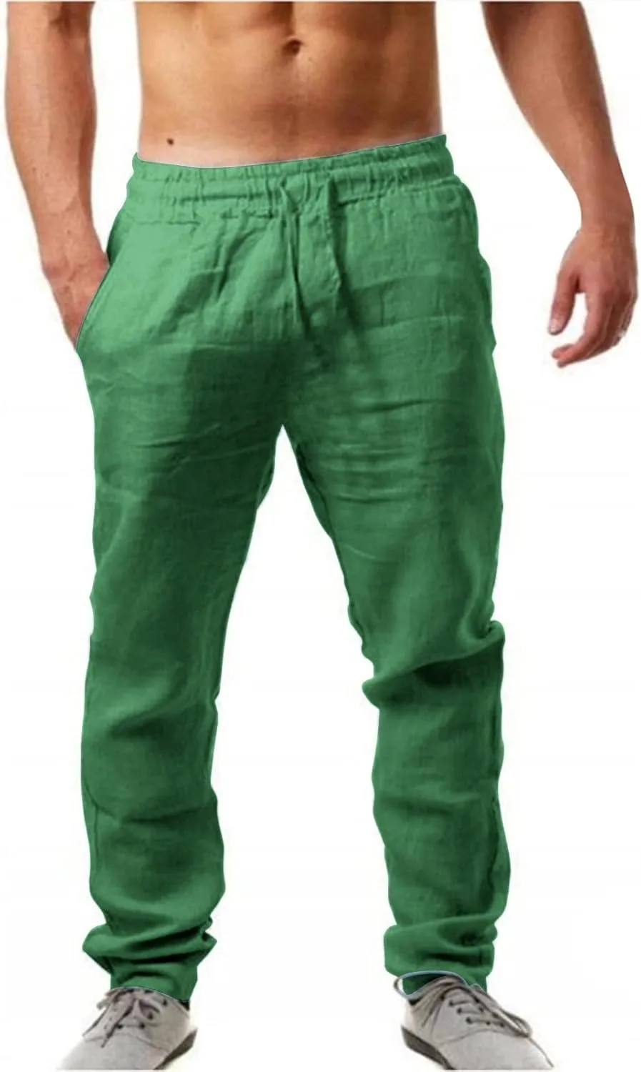 Big and Tall Cargo Pants for Men Sweatpants for Men Sweatpants with Pockets Men's Heavyweight Fleece Cargo Sweatpants