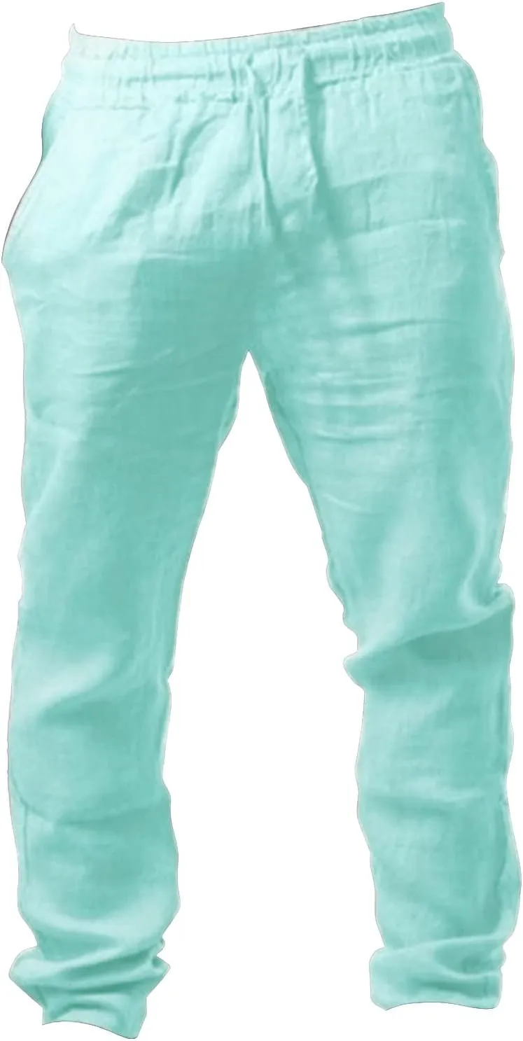 Big and Tall Cargo Pants for Men Sweatpants for Men Sweatpants with Pockets Men's Heavyweight Fleece Cargo Sweatpants