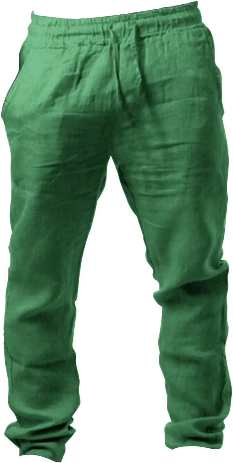 Big and Tall Cargo Pants for Men Sweatpants for Men Sweatpants with Pockets Men's Heavyweight Fleece Cargo Sweatpants
