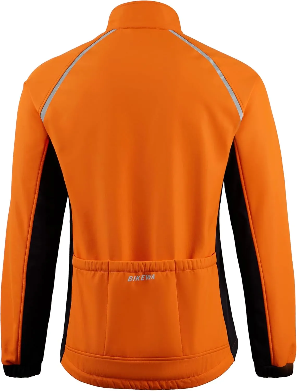 Bikewa Men's Winter Cycling Jackets Thermal Warm Water Resistant Bike Running Windproof Jacket