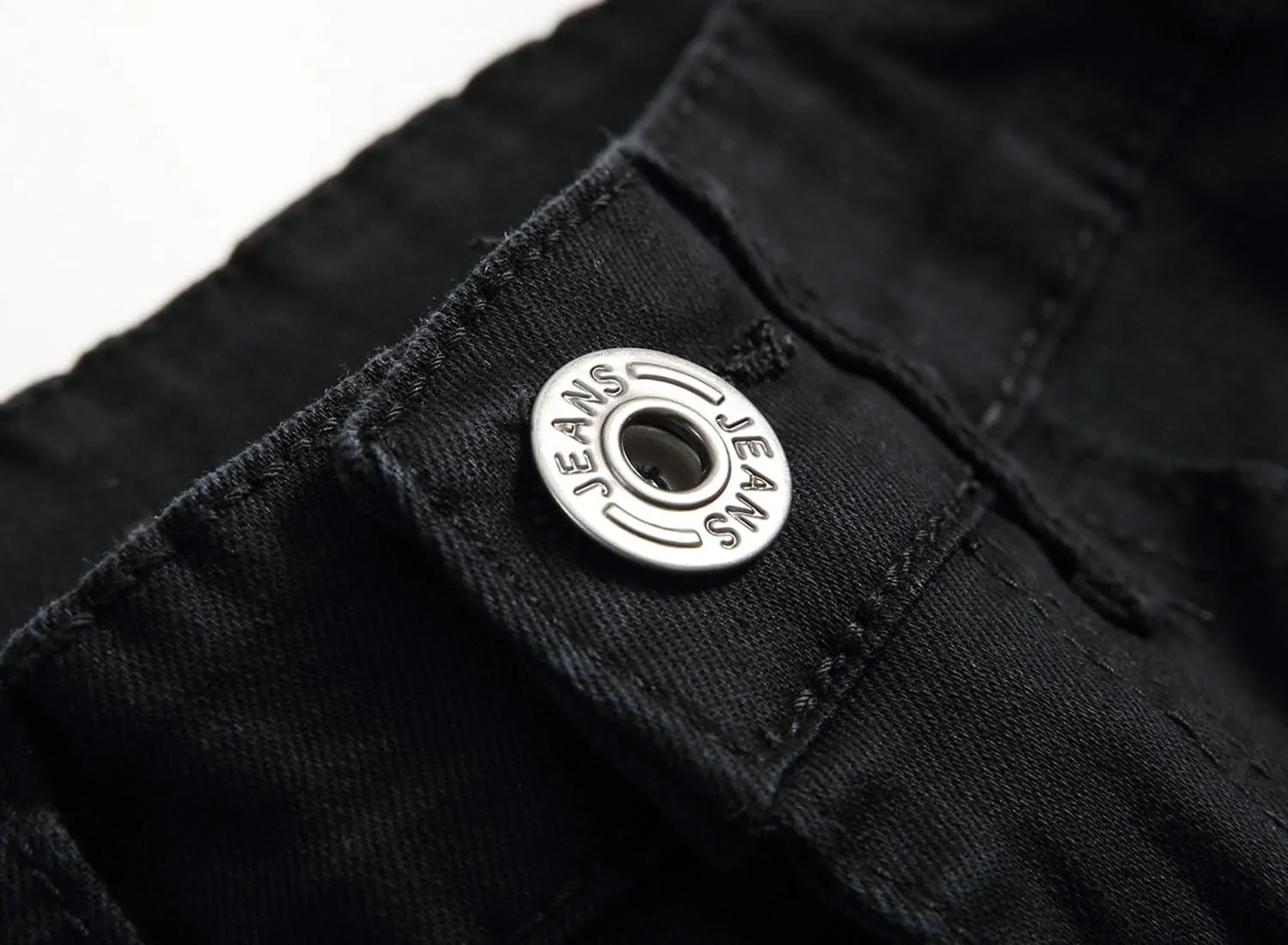 Boy's Skinny Fit Ripped Destroyed Distressed Stretch Slim Jeans Pants