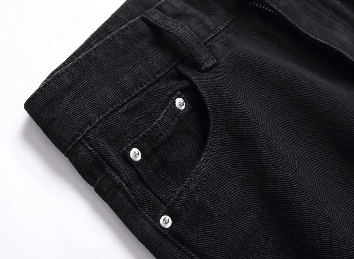 Boy's Skinny Fit Ripped Destroyed Distressed Stretch Slim Jeans Pants