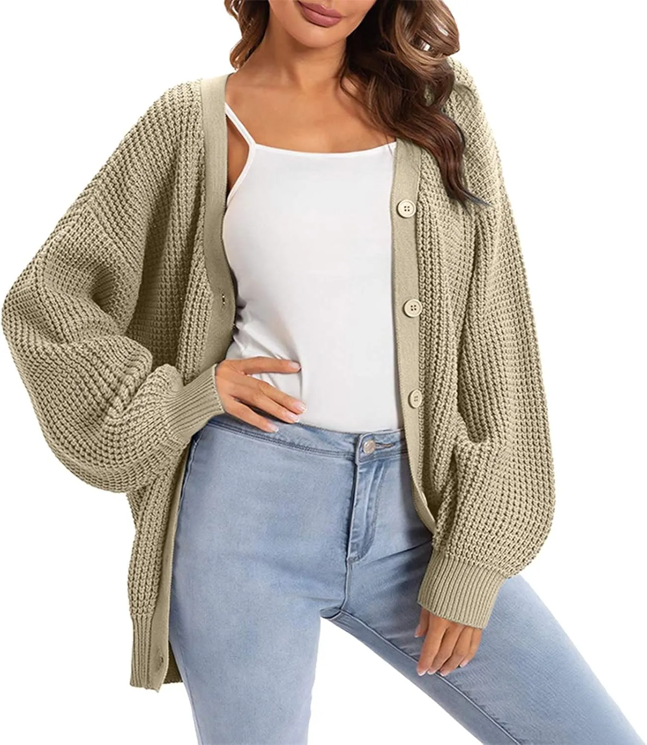 Button Down Sweaters for Women Funny Button Sweaters Lightweight Short Sleeve Knitted Vest Family Trendy Cardigan
