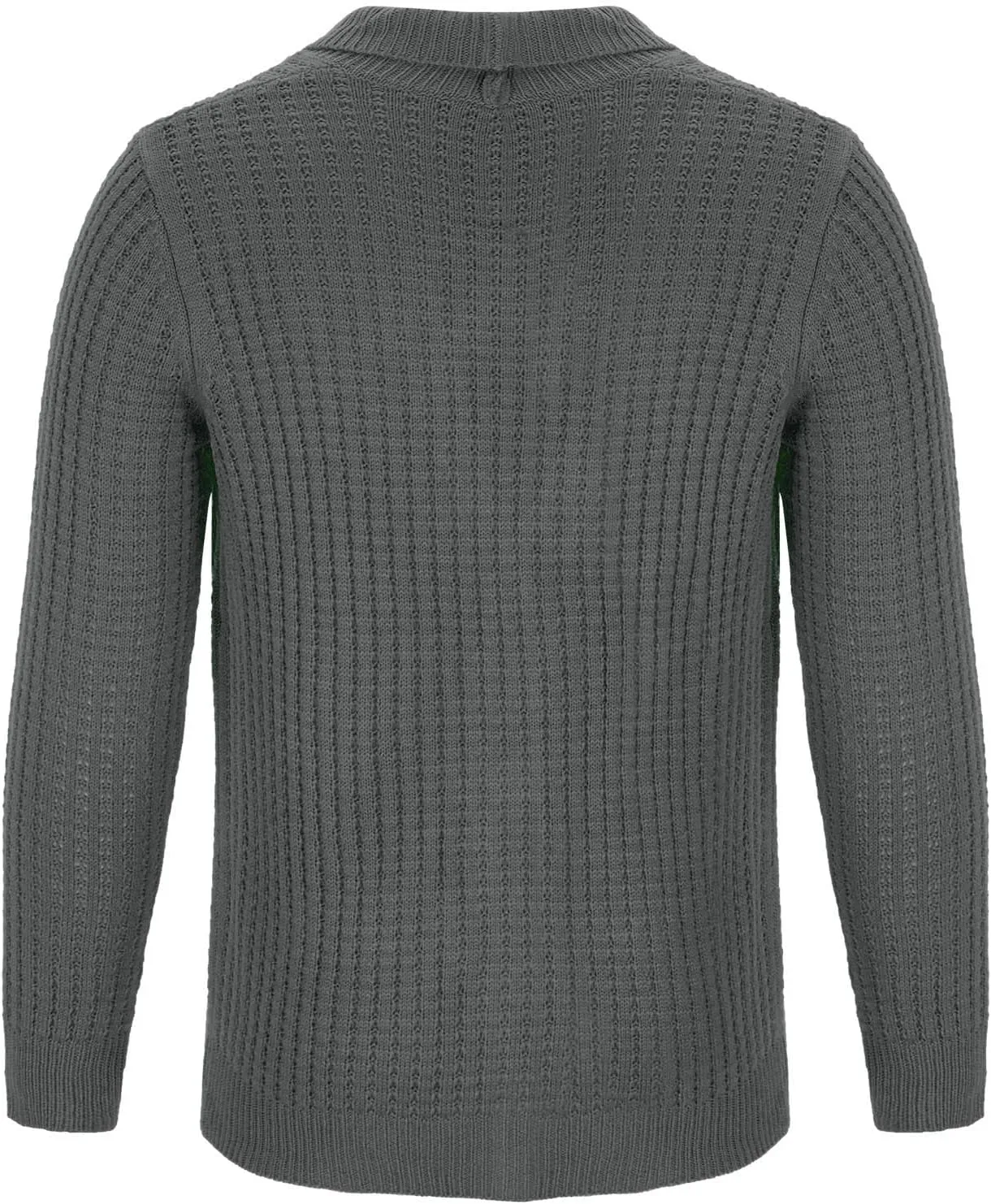 Cardigan Sweaters for Men Eyelet Sweater Lightweight Knit Sweaters Big and Tall Cardigan Casual Button Down Sweaters