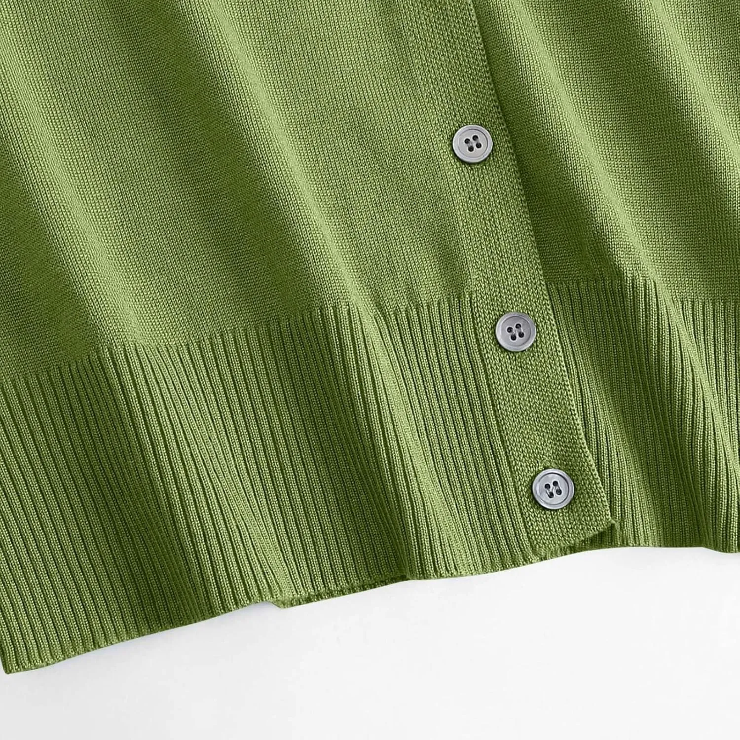 Cardigan Sweaters for Women Lightweight Long Sleeve Soft Solid Office Button up Sweaters Casual V Neck Sweaters