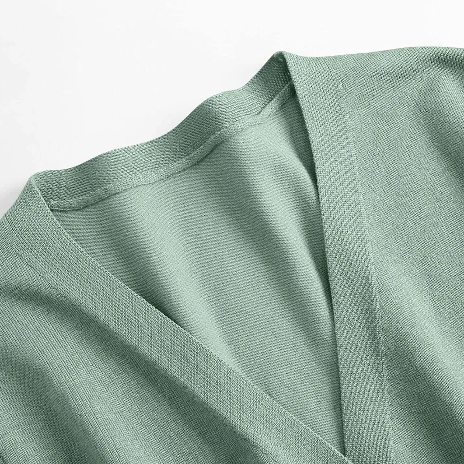 Cardigan Sweaters for Women Lightweight Long Sleeve Soft Solid Office Button up Sweaters Casual V Neck Sweaters