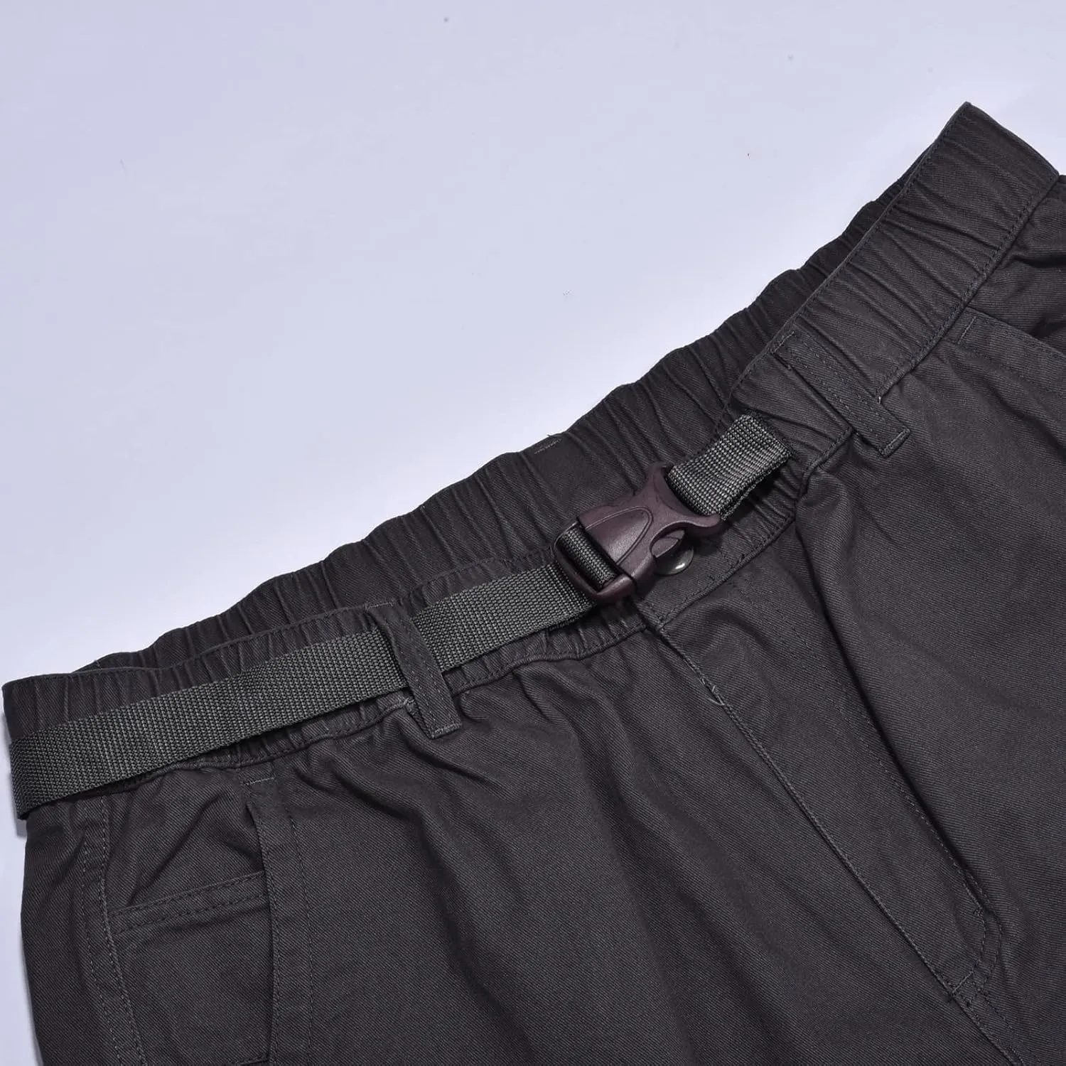 Cargo Jogger Pants for Mens Sweatpants Zipper Pocket Baggy Sweatpants Plus Size Black Military Pants Twill Pants