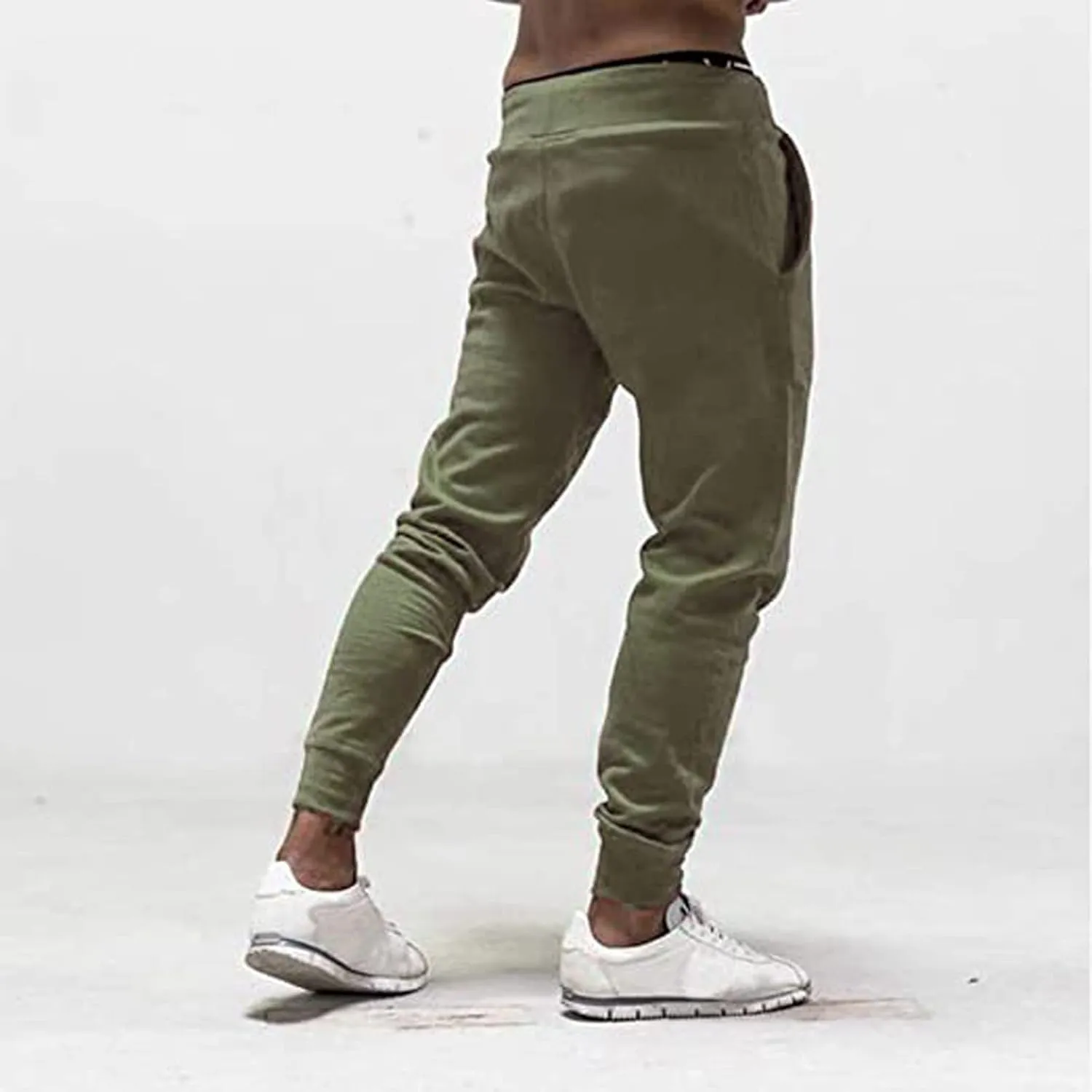 Cargo Pants for Men Big and Tall, Hip Hop Jogging Sweatpants Casual Elastic Waist Trousers Men Pants Joggers Athletic