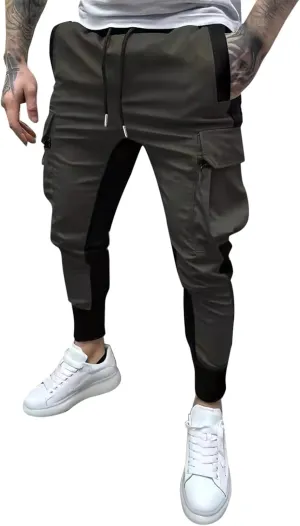 Cargo Pants Men Men's Cargo Jeans Jeans Con para High Stretch Multi-Pocket Cargo Pants Black Cargo Jeans Men Men's Stretch Fit Work Pants Men S Docker Slacks