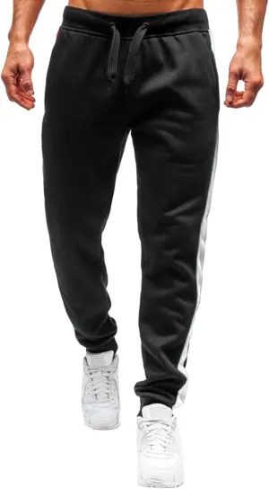 Cargo Sweatpants for Men Baggy Fleece Jogger Pants Regular and Big & Tall Sizes Winter Sweatpants for Mens Thick Warm