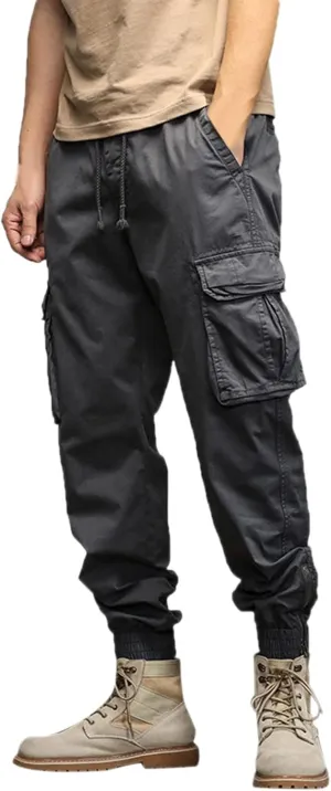 Cargo Sweatpants for Men Big and Tall Men Outdoor Cargo Pant Relaxed Fit Sport Pants Lightweight Tactical Pant Hiking