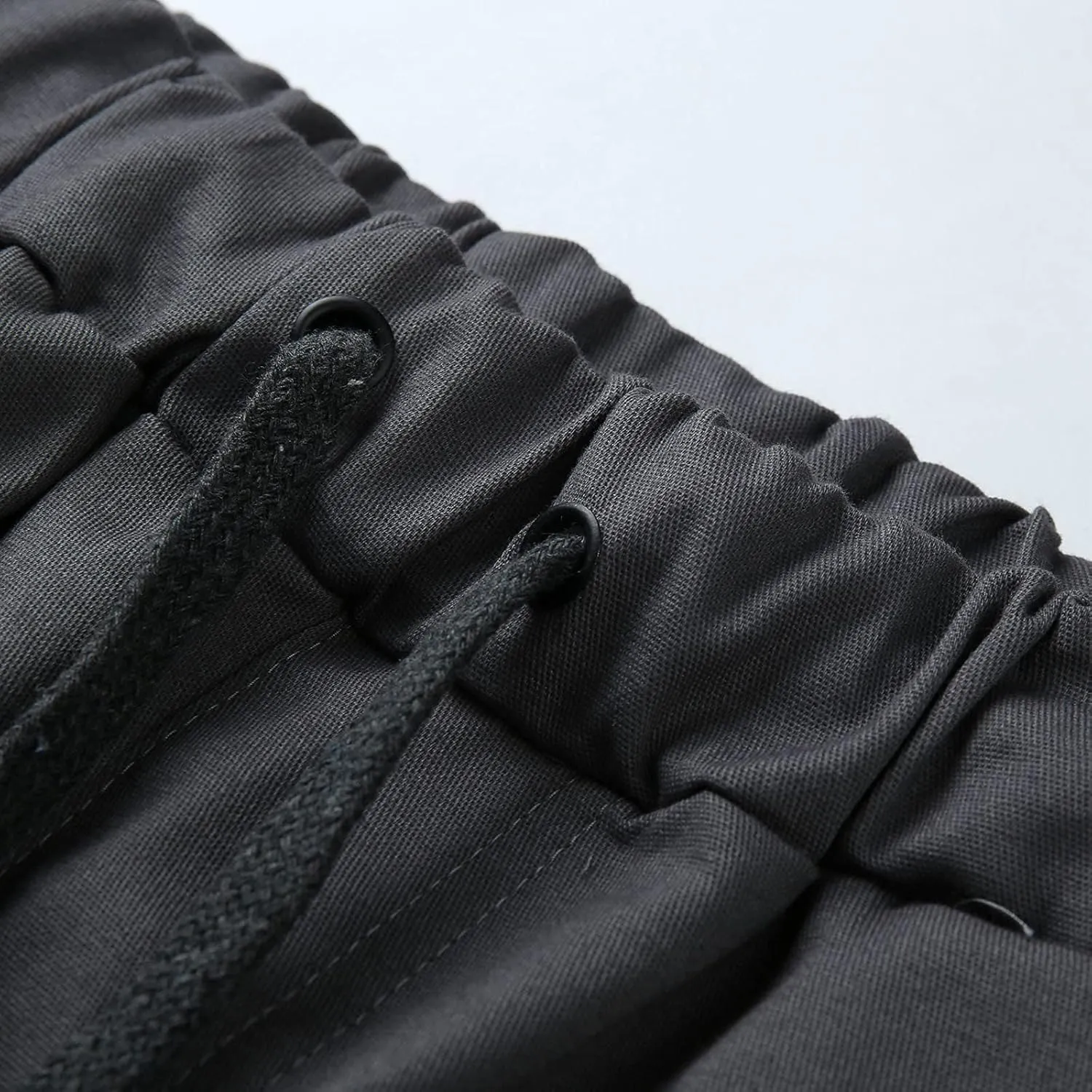 Cargo Sweatpants for Men Hiking Pants Sweatpants Men Men's Sweatpants Overalls Drawstring Multi Pocket Hiking Cotton