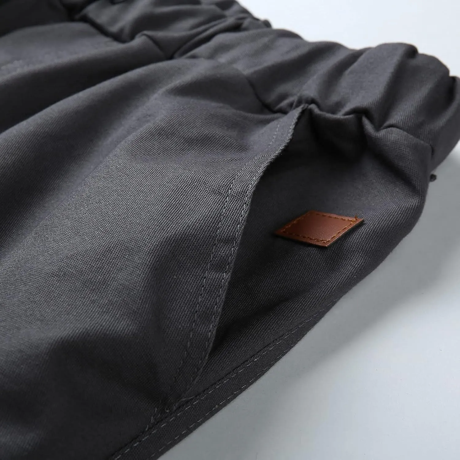 Cargo Sweatpants for Men Hiking Pants Sweatpants Men Men's Sweatpants Overalls Drawstring Multi Pocket Hiking Cotton