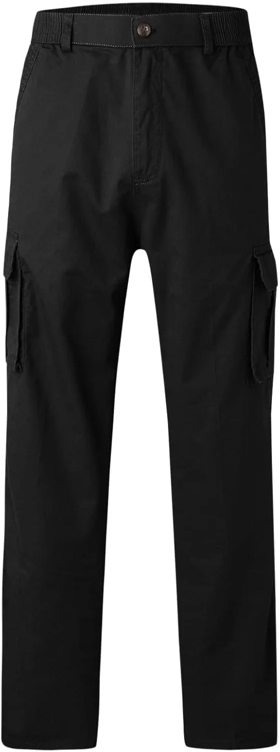 Cargo Sweatpants for Men Jogging Running Men's Fleece Jogger Pant Men's Lightweight Sweatpants Loose Fit Open Bottom