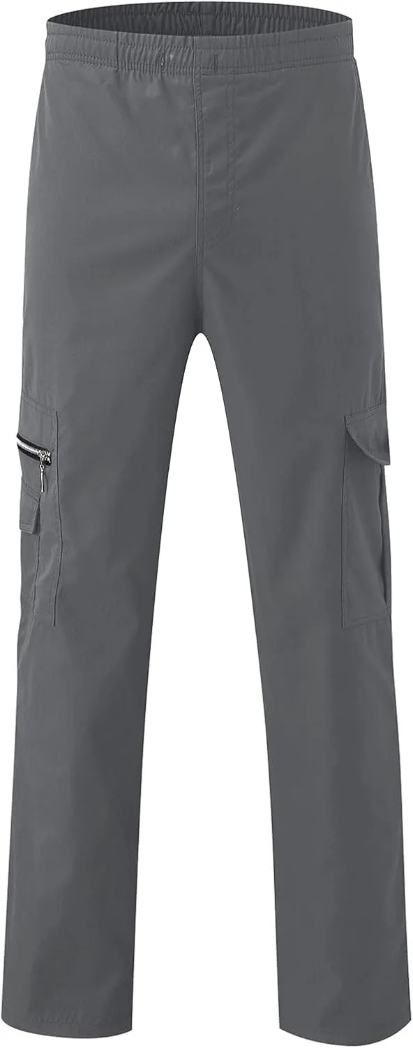 Cargo Trousers for Men Casual Gym Cargo Sweatpants Heavyweight Fleece Active Gym Workout Sweat Pants Men's Sweatpants