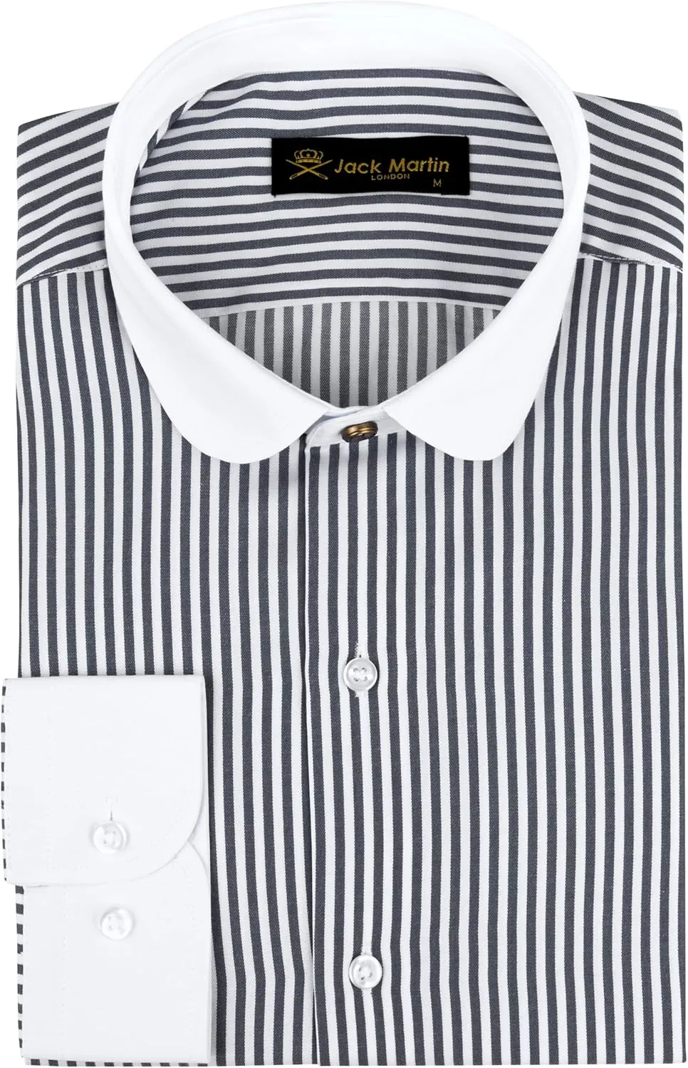 Club Collar Shirts for Men | Mens Long Sleeve Dress Casual Stylish & Formal Button Up Shirts in 1920s Style