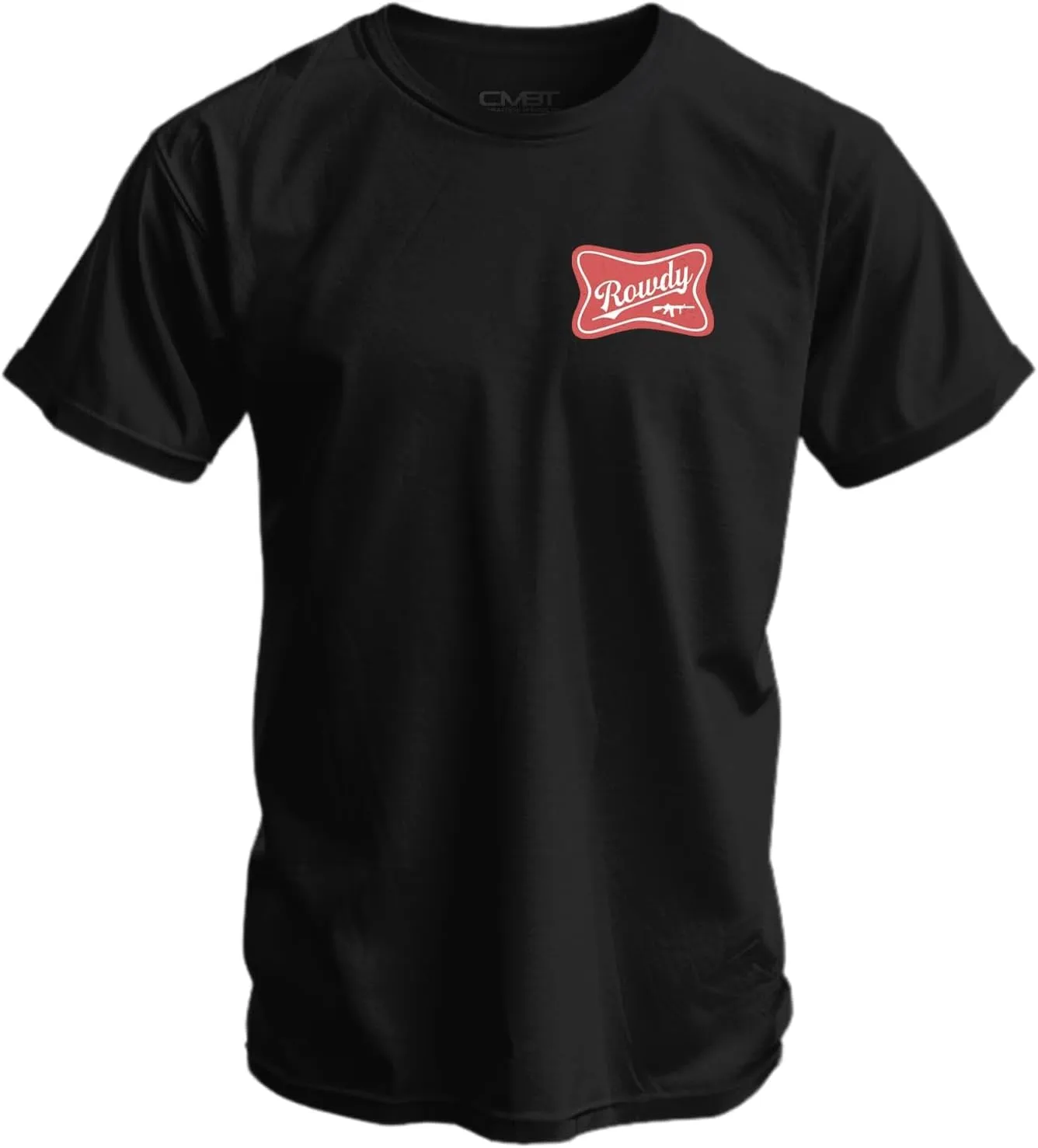 Combat Iron Men's Graphic Tees | Rowdy Beer Logo | Mens Graphic T-Shirts