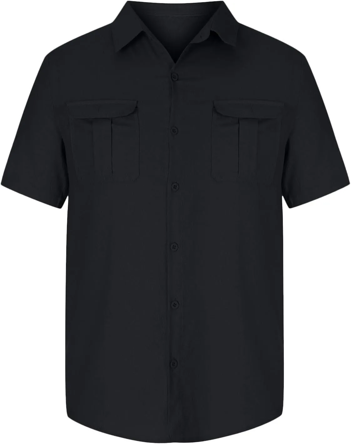 Cotton Linen Shirts for Men Short Sleeve Mens Linen Shirt Textured Casual Button Down Shirts Casual Summer Beach Shirts Top