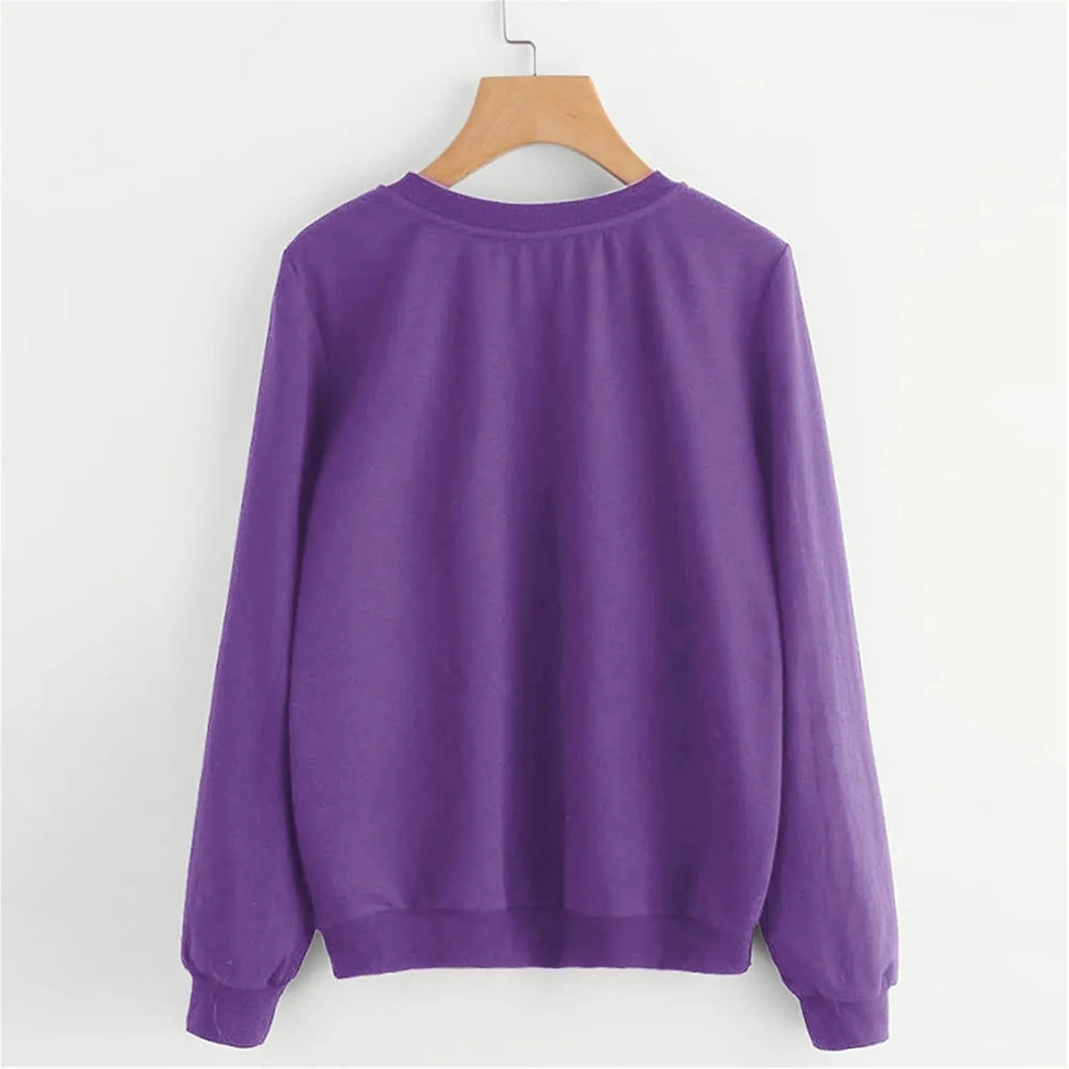 Cute Sweatshirts for Women Cat Printed Fashion Casual Graphic Pullovers Long Sleeve Loose Tops Comfy Round Collar Sweatshirts