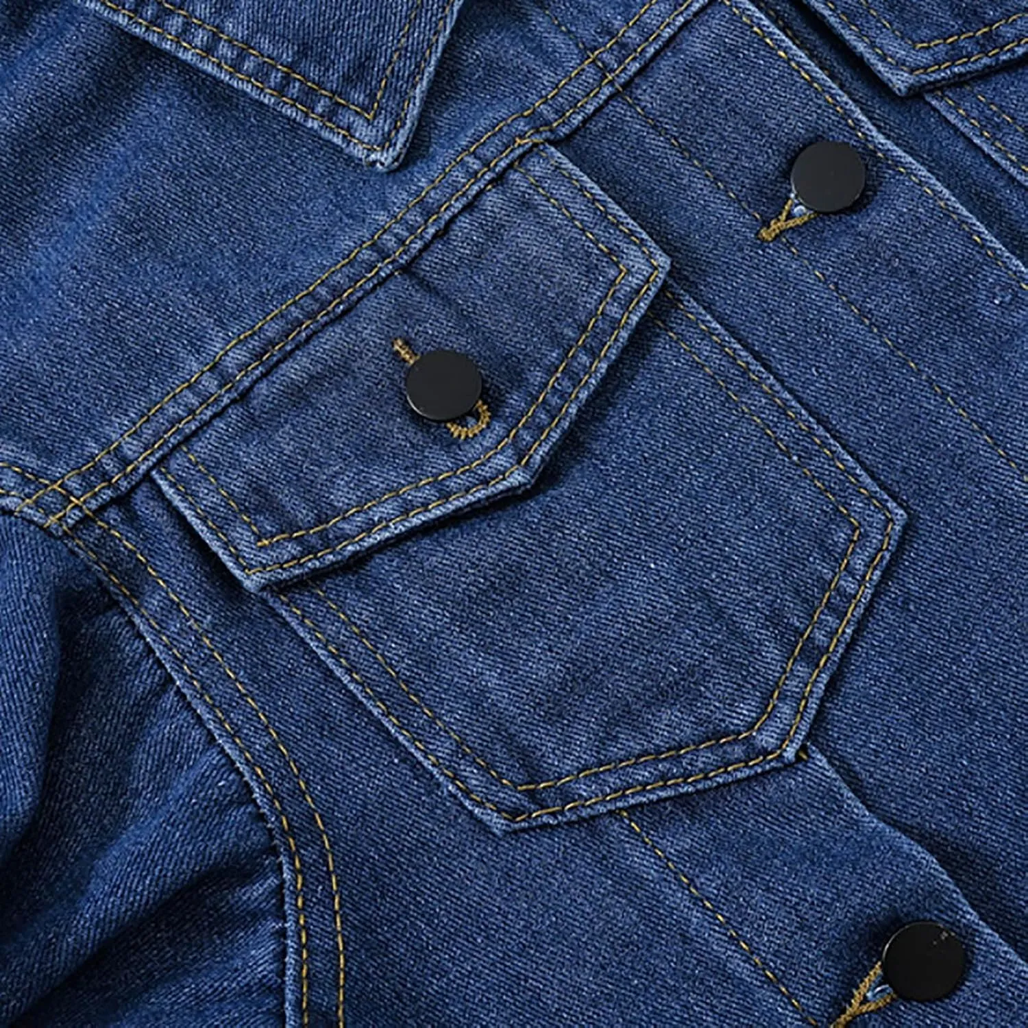 Denim Jackets for Women Trendy 2024 Fall Fashion Jean Coats Plus Size Button Down Shacket with Pockets Trucker Jacket