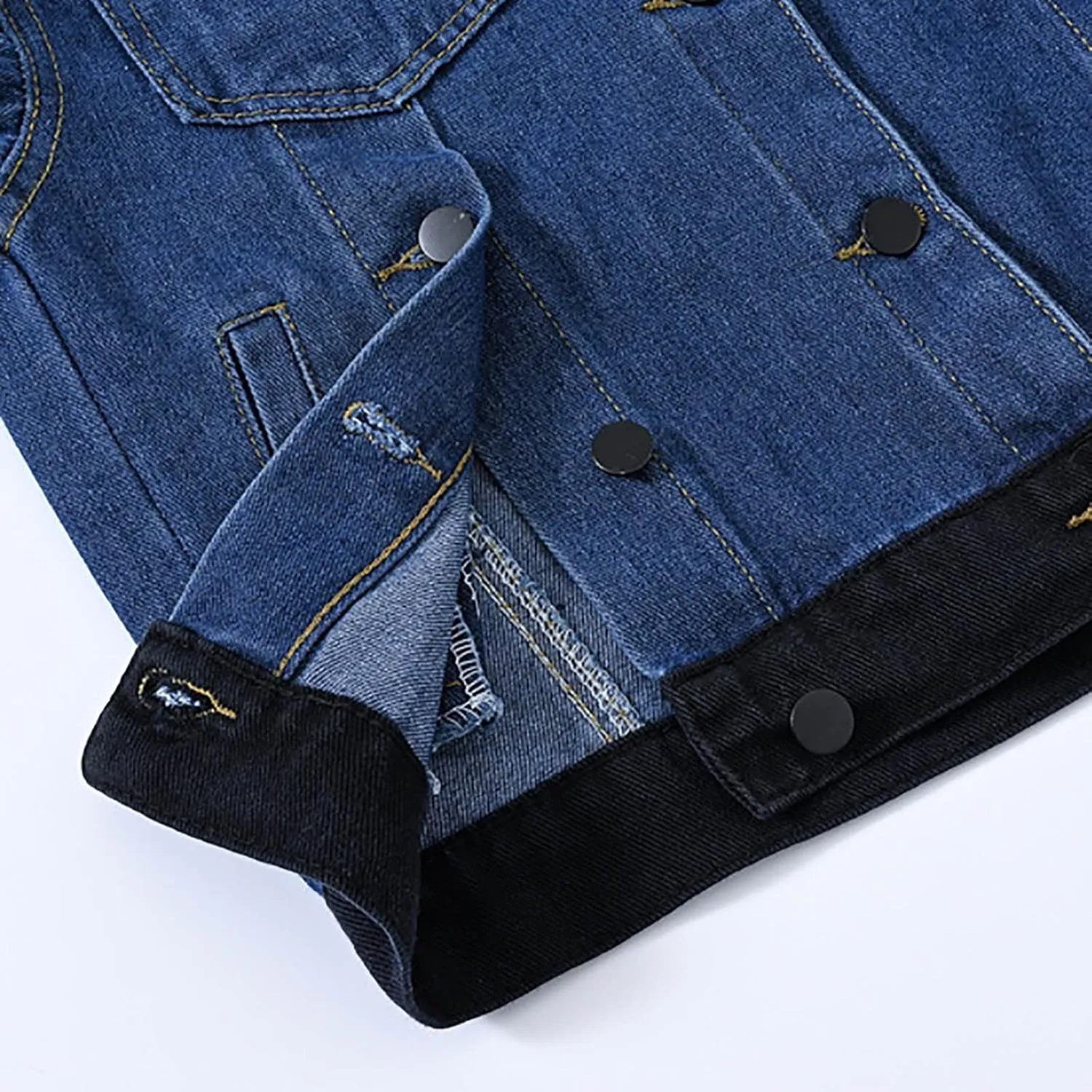 Denim Jackets for Women Trendy 2024 Fall Fashion Jean Coats Plus Size Button Down Shacket with Pockets Trucker Jacket