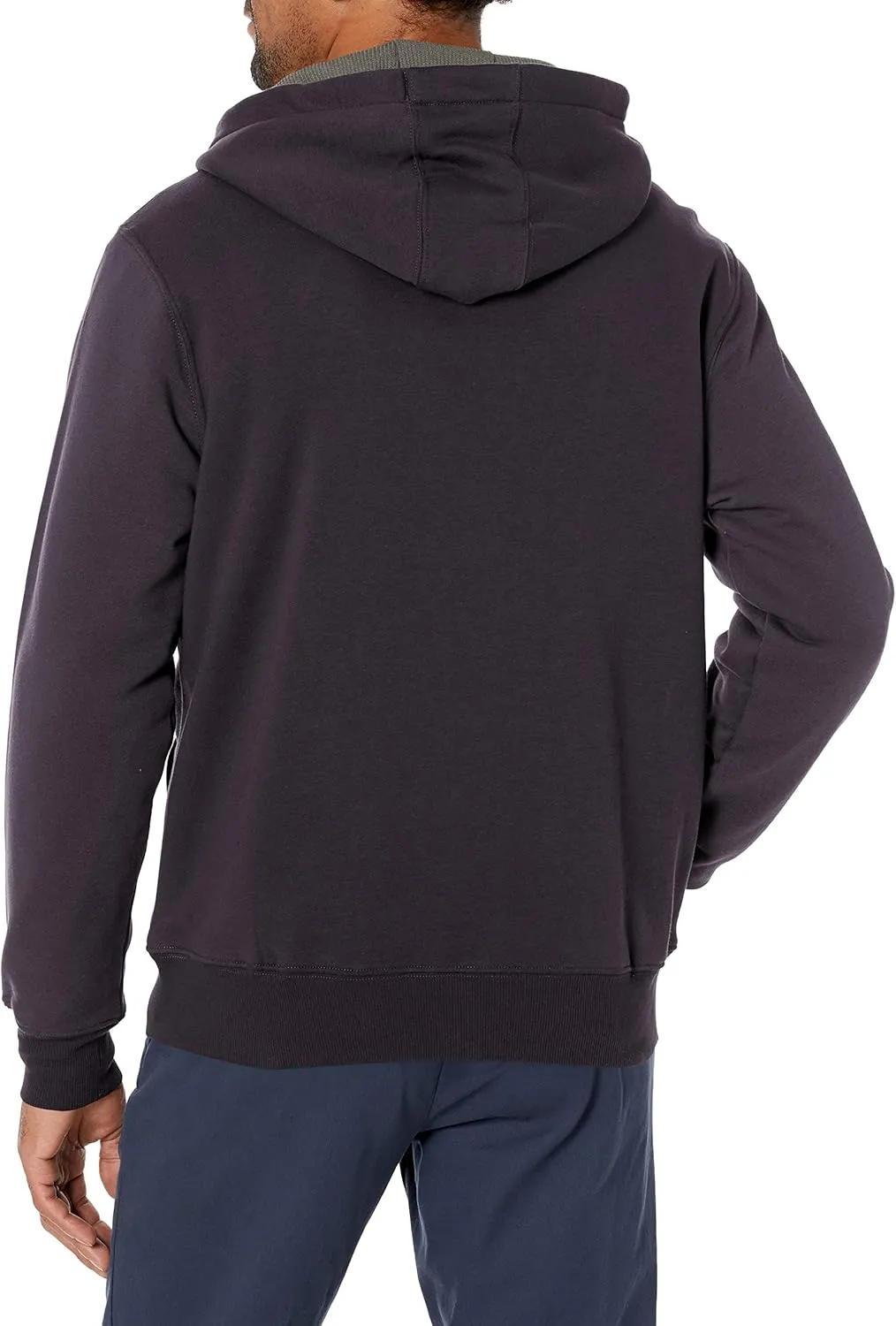Dickies Mens Full Zip Thermal Lined Fleece Hoodie