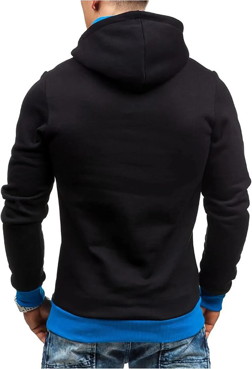 Dudubaby Fleece Hoodies For Men Men'S Casual Camouflage Sports Sweatshirt Long Sleeve Zipper Hooded Jacket Coat