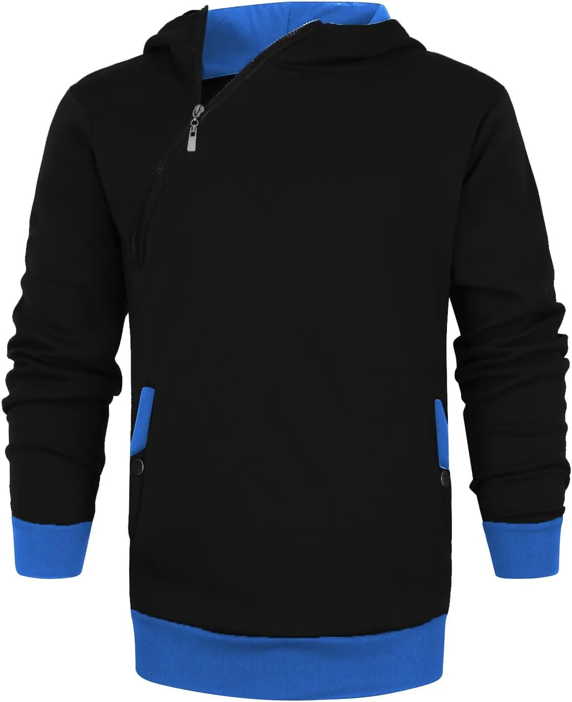 Dudubaby Fleece Hoodies For Men Men'S Casual Camouflage Sports Sweatshirt Long Sleeve Zipper Hooded Jacket Coat