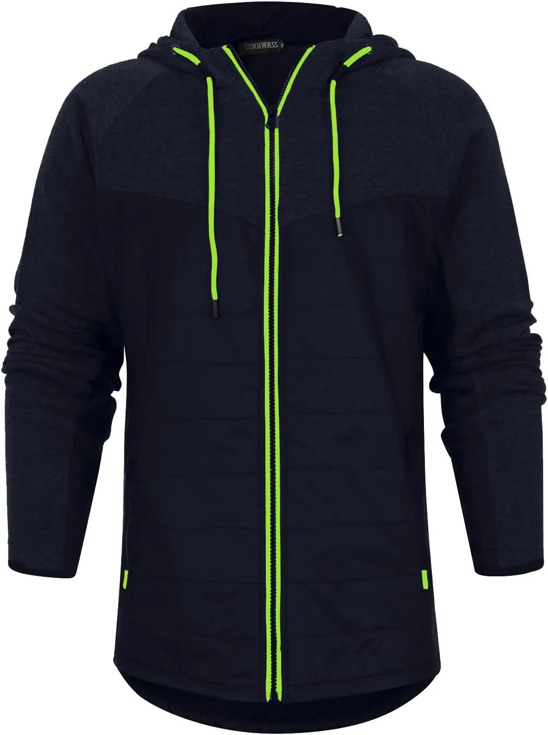 DuDubaby Men's Casual Camouflage Sports Sweatshirt Long Sleeve Zipper Hooded Jacket Coat