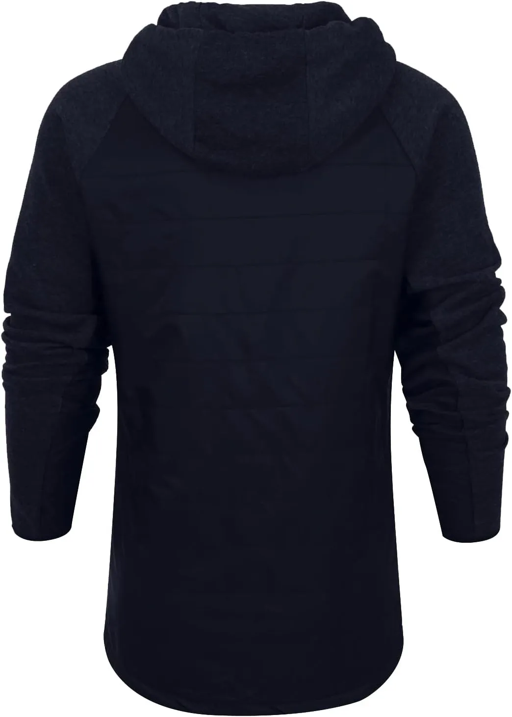 DuDubaby Men's Casual Camouflage Sports Sweatshirt Long Sleeve Zipper Hooded Jacket Coat