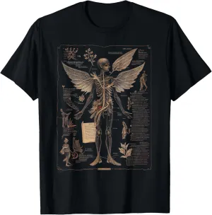 Fairy Anatomy Graphic Tees for Men Women Boys Girls T-Shirt