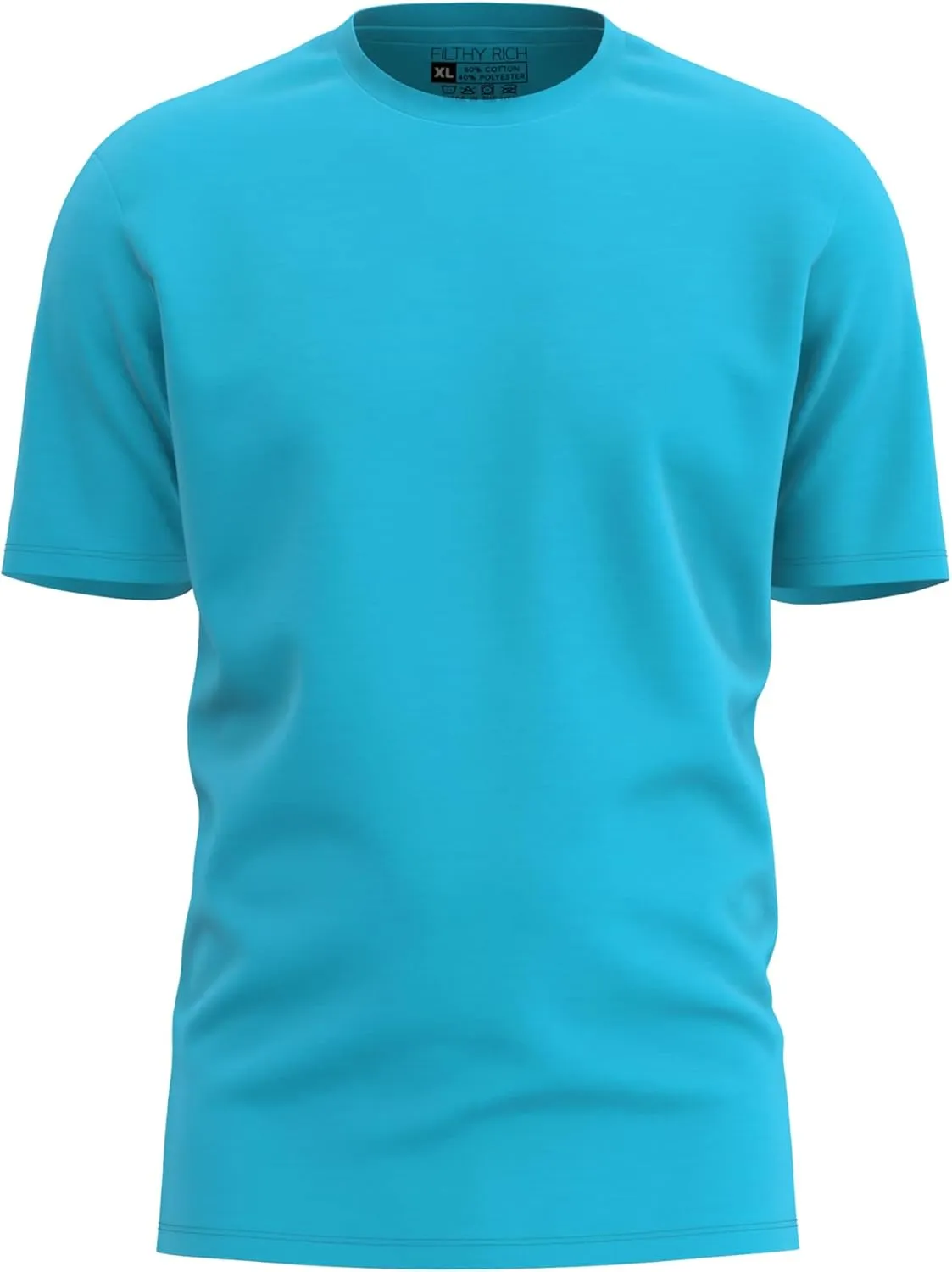 Filthy Rich Mens T Shirt | Premium Crew Neck Fresh Fitted Tees | Ultra Soft & Comfortable | Lightweight & Breathable