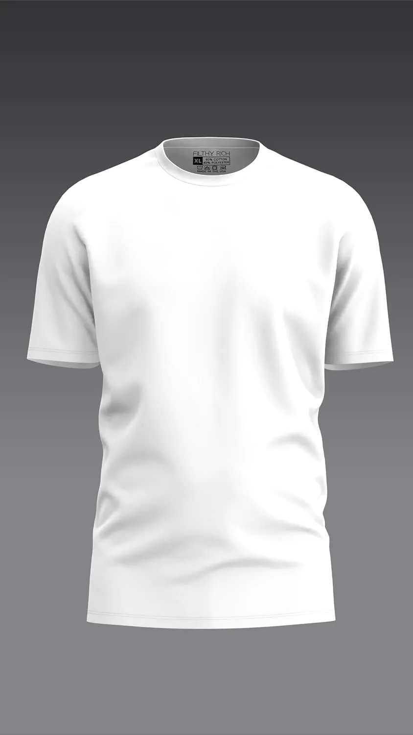 Filthy Rich Mens T Shirt | Premium Crew Neck Fresh Fitted Tees | Ultra Soft & Comfortable | Lightweight & Breathable