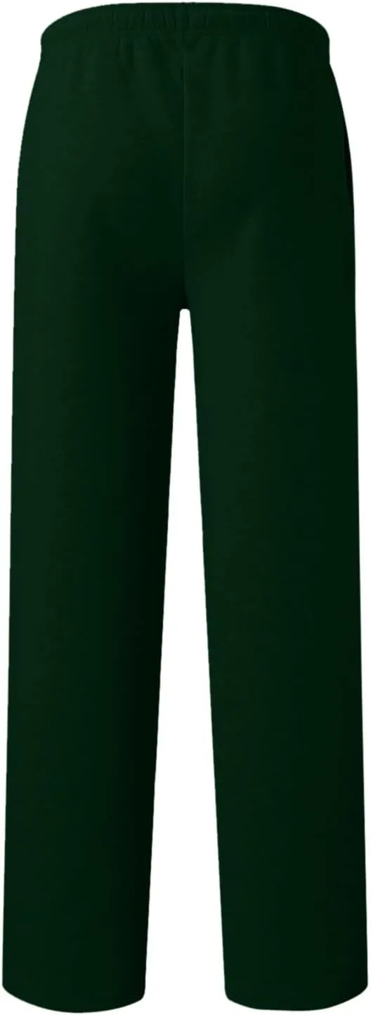 Fleece Lined Wide Leg Pants Women Winter Warm Fleece Lined Baggy Sweatpants Lounge Athletic Joggers Pants with Pockets
