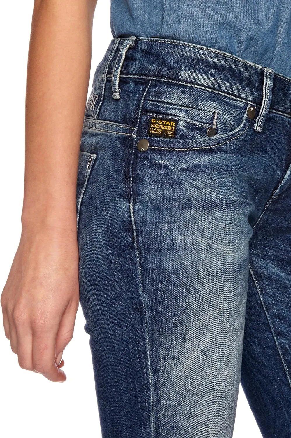 G-STAR RAW Women's G-Star Shape High Rise Super Skinny Fit Jeans