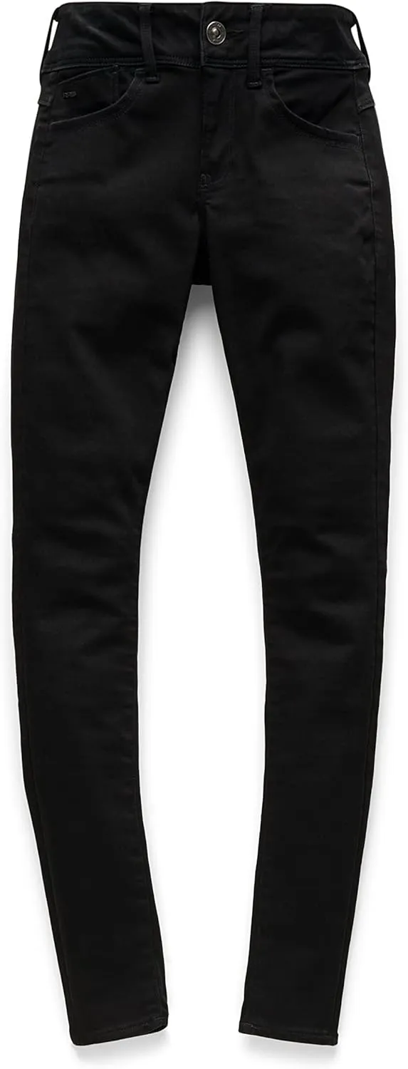 G-STAR RAW Women's Lynn D Mid Rise Super Skinny Fit Jeans