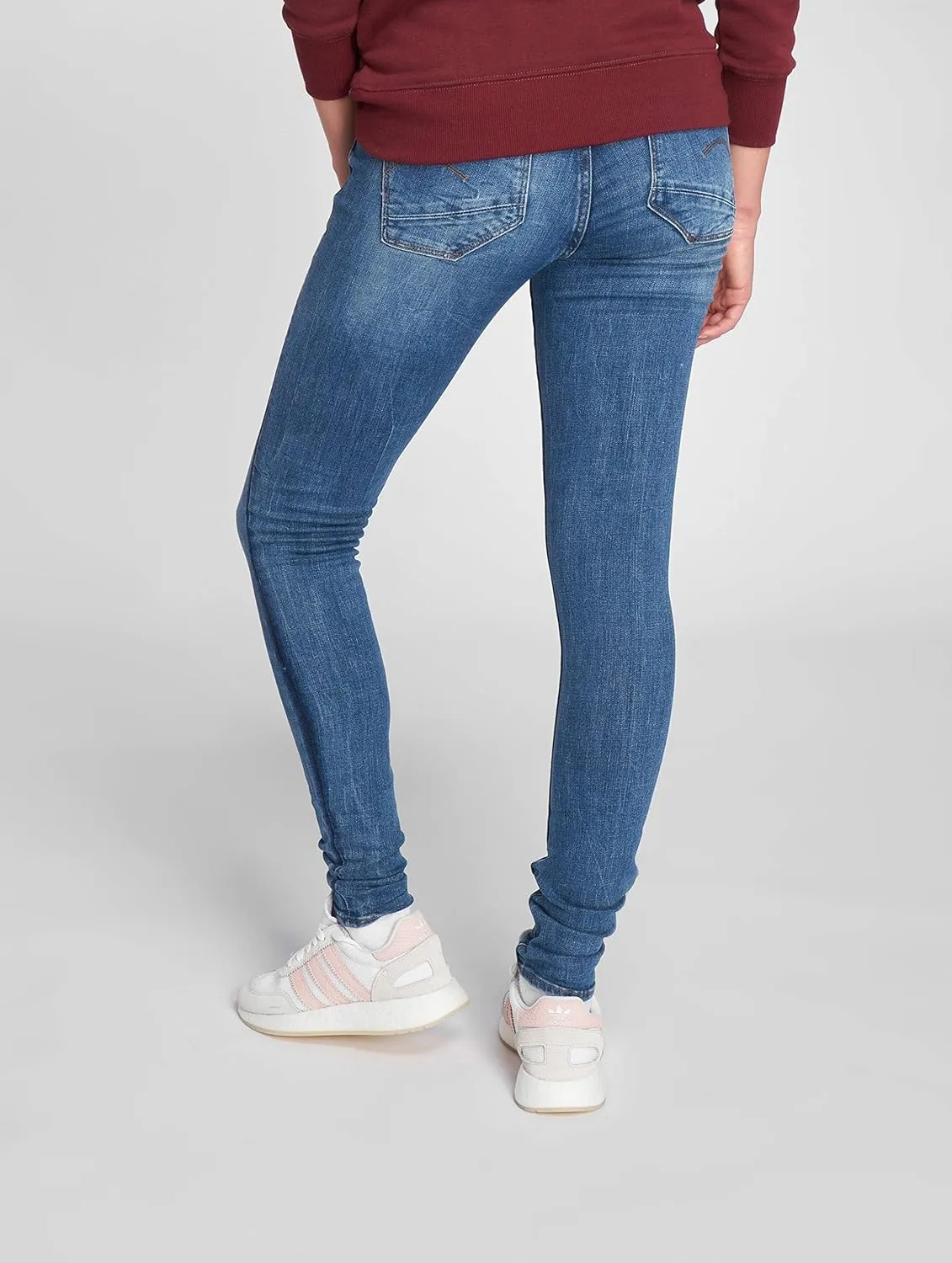 G-STAR RAW Women's Lynn D Mid Rise Super Skinny Fit Jeans