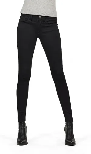 G-STAR RAW Women's Lynn D Mid Rise Super Skinny Fit Jeans
