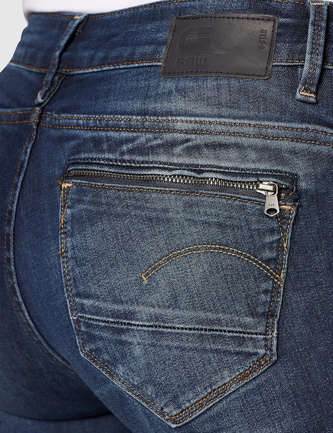 G-STAR Women's Midge Zip Mid Rise Skinny Fit Jeans