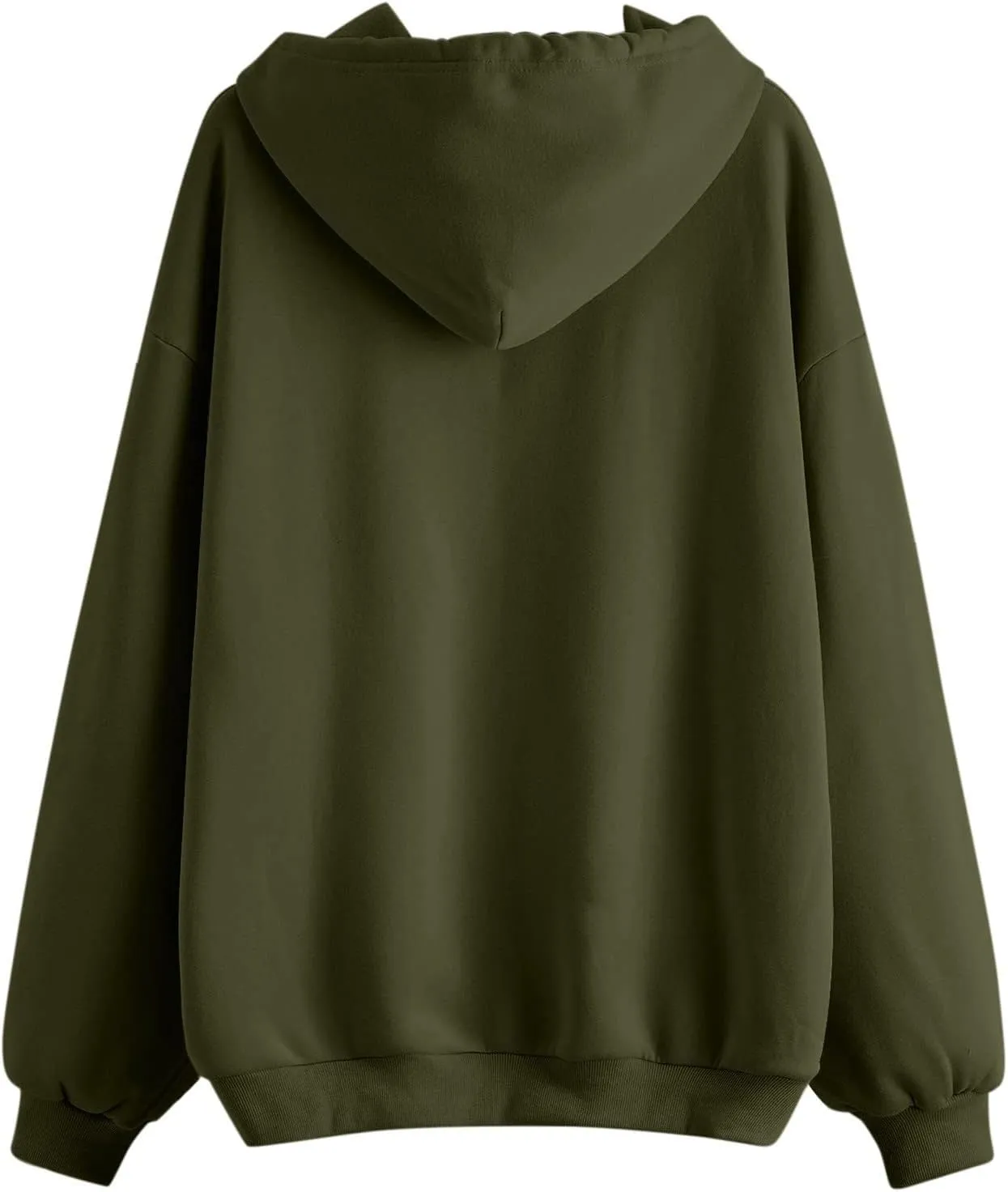 GIERIDUC Womens Fashion Sweater Cardigans Casual Long Sleeve Zip Up Hooded Sweatshirts Jacket Trendy Clothes Y2K Hoodies 2024