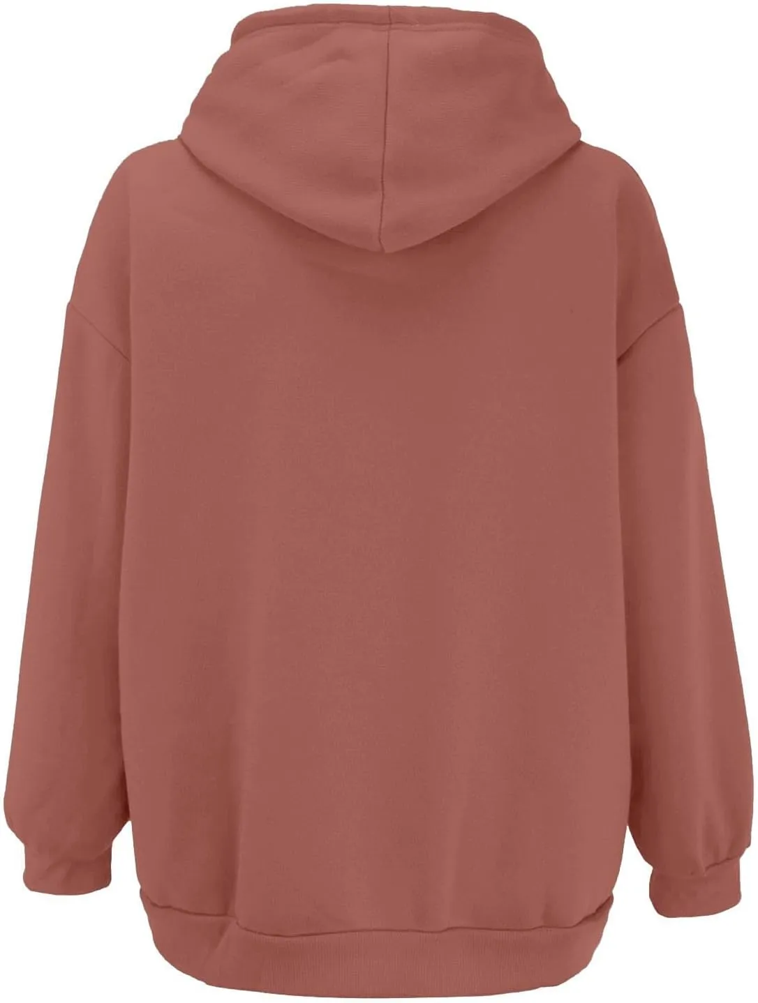 GIERIDUC Women's Oversized Zip Up Hoodies Sweatshirts Womans Sweatshirts And Hoodies Jacket With Hoodie Cowl Neck Top